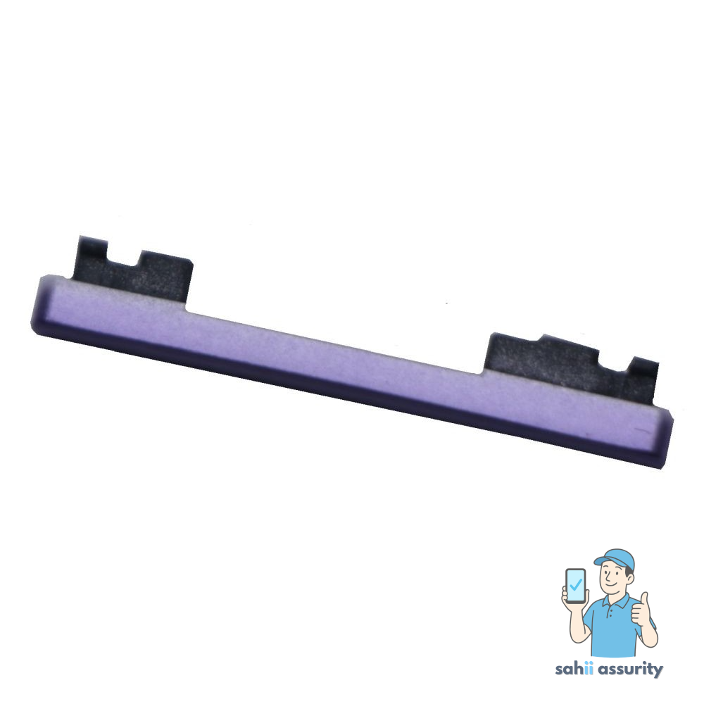 Volume Side Button Outer for Xiaomi Poco X2 Purple